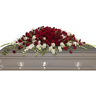 Garden of Grandeur Casket Spray