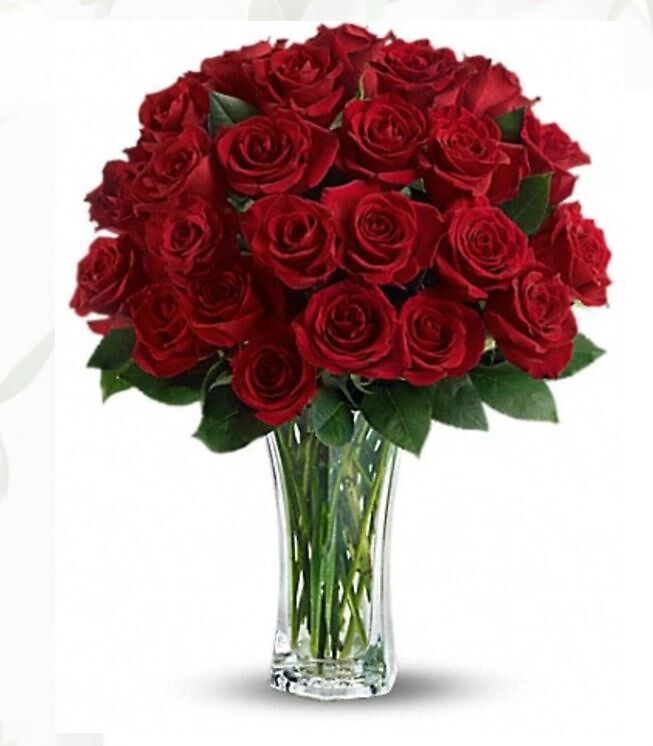 Love And Devotion - Long Stemmed Red Roses