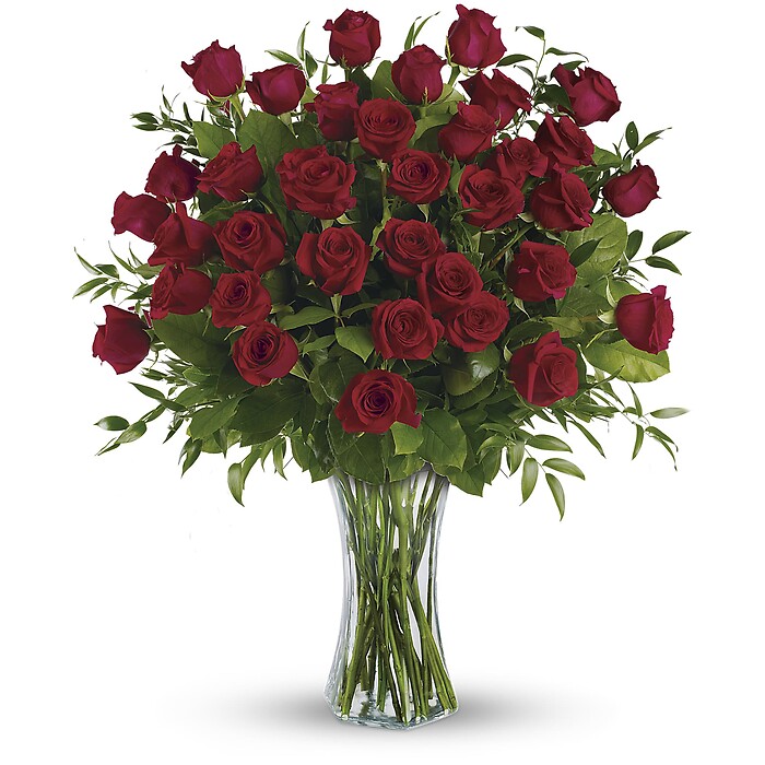 Breathtaking Beauty - 3 Dozen Long Stemmed Roses